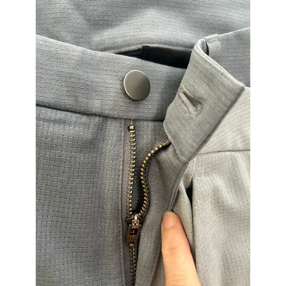 Lot of Lululemon Pants Mens 30 Gray Commission Slash Pockets Chino Trousers XC